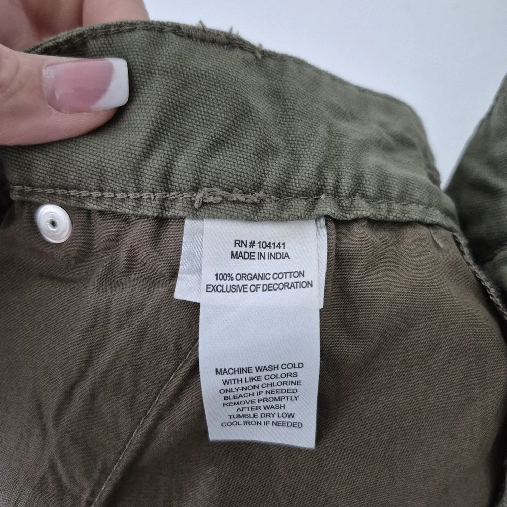 Alpine Design Pants 34x34 Military Green‎ Utility Pant Organic Cotton NEW